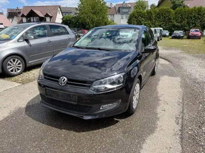 Gebraucht VW Polo Comfortline 69 PS (50 kW) 2010 Schwarz Kleinwagen