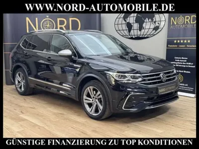Gebraucht VW Tiguan Allspace R-line 200 PS (147 kW) 2022 Schwarz SUV