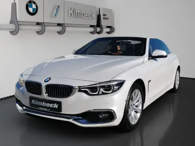 Usata BMW 420 Luxury Line 184 CV (135 kW) 2019 Bianco Cabrio
