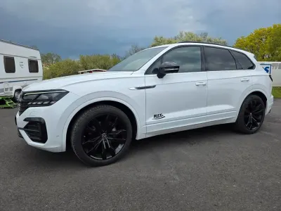 Brugt VW Touareg R-line 286 HK (210 kW) 2022 Hvid SUV