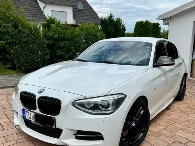 Brugt BMW M135 Sport Line 320 HK (235 kW) 2014 Hvid Hatchback