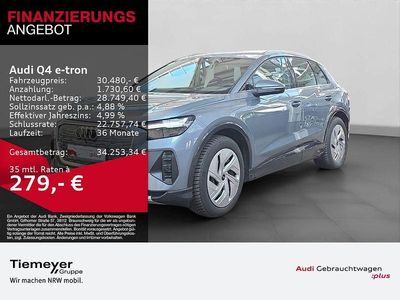 Gebraucht Audi Q4 e-tron Sport 150 kW (204 PS) 2023 Blau SUV