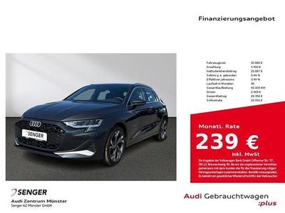 Second-hand Audi A3 Advanced 116 CP (85 kW) 2025 Gri Berlinǎ