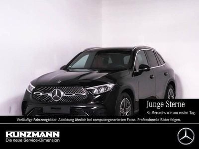 Gebraucht Mercedes GLC450 AMG 367 PS (269 kW) 2023 Obsidianschwarz metallic SUV