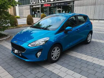 Gebraucht Ford Fiesta 101 PS (74 kW) 2018 Blau Kleinwagen