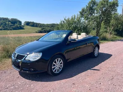 Gebraucht VW Eos Edition 160 PS (117 kW) 2009 Schwarz Cabrio