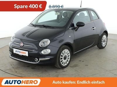 Gebraucht Fiat 500 Lounge 69 PS (50 kW) 2016 Schwarz Kleinwagen