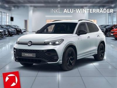 Silber (oyster silver metallic) Neu 2025 VW Tiguan R-line SUV | 45.891 € (Fairer Preis)