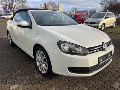 Gebraucht VW Golf Cabriolet 105 PS (77 kW) 2013 Weiß Cabrio