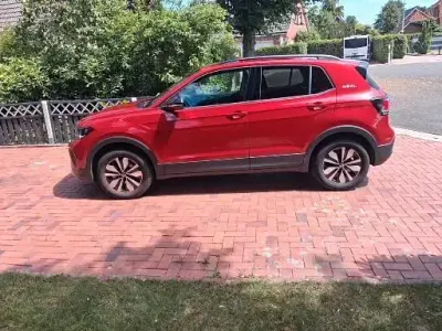 Gebraucht VW T-Cross Goal 116 PS (85 kW) 2024 Rot SUV