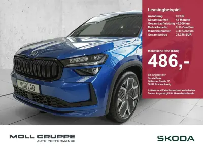 Neu Skoda Kodiaq SportLine 204 PS (150 kW) 2026 Raceblau metallic SUV