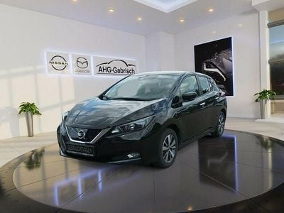 Usata Nissan Leaf Acenta 110 kW (150 CV) 2021 Nero Utilitaria