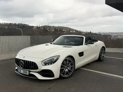 Używany Mercedes AMG GT AMG 476 KM (350 kW) 2018 Biały Kabriolet