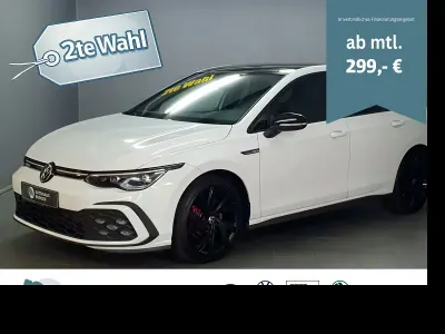 Gebraucht VW Golf VIII GTD 200 PS (147 kW) 2022 Weiss Limousine