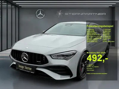 Używany Mercedes CLA35 AMG AMG 306 KM (225 kW) 2025 Szary Sedan/Limuzyna