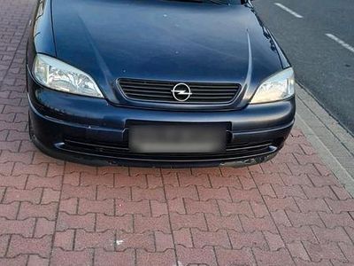 Gebraucht Opel Astra 90 PS (66 kW) 2001 Blau Limousine