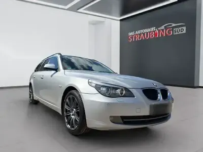 Używany BMW 520 Sport Line 163 KM (119 kW) 2010 Srebrny Sedan/Limuzyna