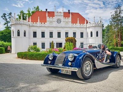 Blau Gebraucht 2001 Morgan Plus 8 Cabrio | 45.000 €