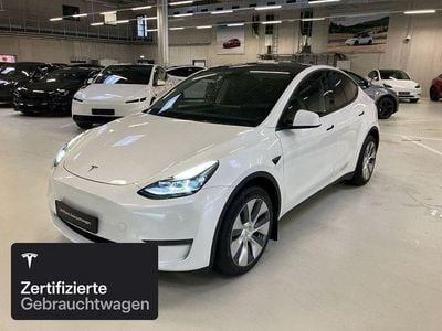 Gebraucht Tesla Model Y Long Range AWD 258 kW (351 PS) 2023 Weiß SUV