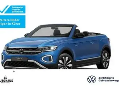 Gebraucht VW T-Roc Cabriolet Goal 116 PS (85 kW) 2025 Blau Cabrio
