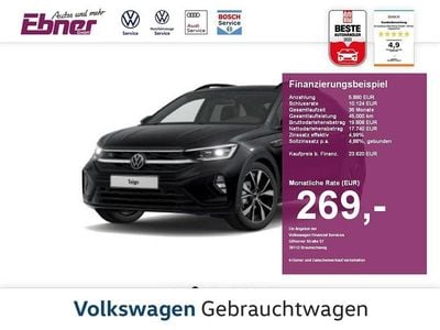 Occasion VW Taigo R-line 150 PK (110 kW) 2022 Zwart SUV