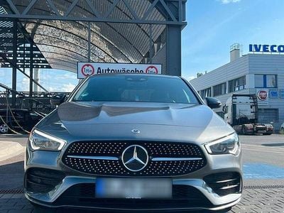 Gebraucht Mercedes CLA200 AMG line 163 PS (119 kW) 2020 Grau Coupé