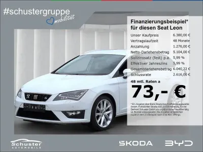 Gebraucht Seat Leon ST FR 125 PS (91 kW) 2017 Weiss Kombi