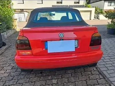 Brugt VW Golf Cabriolet 75 HK (55 kW) 1995 Rød Cabriolet