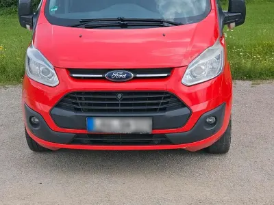 Gebraucht Ford Transit Custom 125 PS (91 kW) 2013 Rot Van / Kleinbus