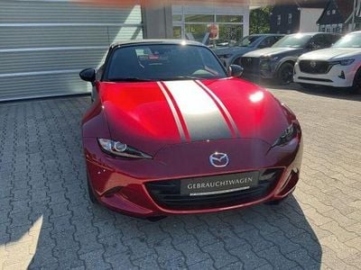 Second-hand Mazda MX5 Exclusive-Line 131 CP (96 kW) 2018 Roșu Cabrio