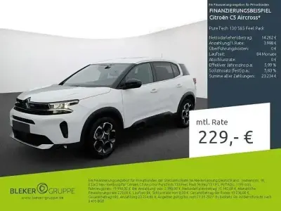 Brugt Citroën C5 Aircross Feel 131 HK (96 kW) 2023 Hvid SUV