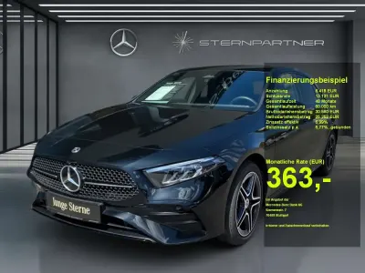 Używany Mercedes A250 AMG 163 KM (119 kW) 2025 Czarny Sedan/Limuzyna