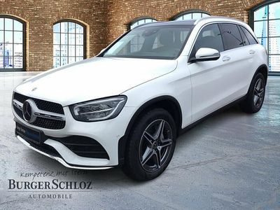 Gebraucht Mercedes GLC300e AMG 194 PS (142 kW) 2021 Unilack polarweiß