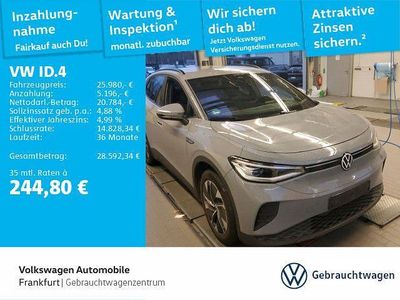 Gebraucht VW ID.4 Pro Performance 150 kW (204 PS) 2022 Grau SUV