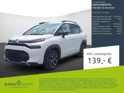 Brugt Citroën C3 Aircross PureTech 110 HK (80 kW) 2023 Hvid SUV