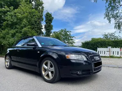 Gebraucht Audi A4 Cabriolet S-Line 232 PS (170 kW) 2008 Schwarz Cabrio