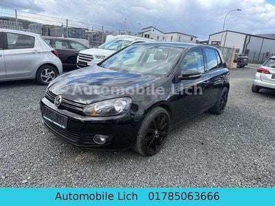 Second-hand VW Golf VI Comfortline 110 CP (80 kW) 2009 Negru Hatchback
