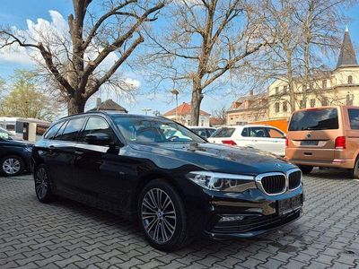 Brugt BMW 520 Sport Line 190 HK (139 kW) 2018 Sort Stationcar
