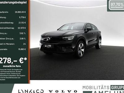 Gebraucht Volvo C40 Core 300 kW (408 PS) 2022 Schwarz SUV