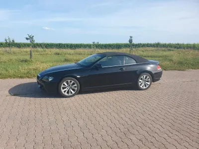 Gebraucht BMW 630 Cabriolet 258 PS (189 kW) 2005 Schwarz Cabrio