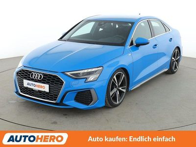 Gebraucht Audi A3 S-Line 150 PS (110 kW) 2020 Blau Limousine
