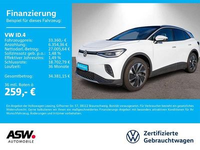 Gletscherweiß metallic Gebraucht 2025 VW ID.4 Pure SUV | 33.360 € (Etwas zu teuer)