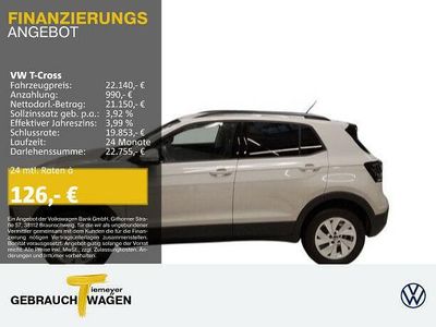 Gebraucht VW T-Cross Style 116 PS (85 kW) 2024 Othercolor SUV