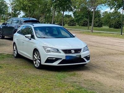 Usata Seat Leon ST FR 184 CV (135 kW) 2017 Bianco Station wagon