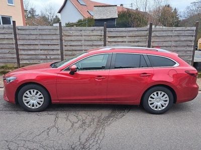 Gebraucht Mazda 6 Exclusive 150 PS (110 kW) 2015 Rot Kombi