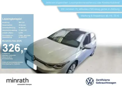 Usata VW Golf VIII Style 150 CV (110 kW) 2021 Argento Berlina