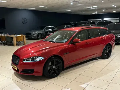 Usata Jaguar XF Sportbrake S 275 CV (202 kW) 2014 Rosso Station wagon