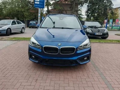 Gebraucht BMW 218 Gran Tourer Advantage 140 PS (102 kW) 2016 Blau Van / Kleinbus
