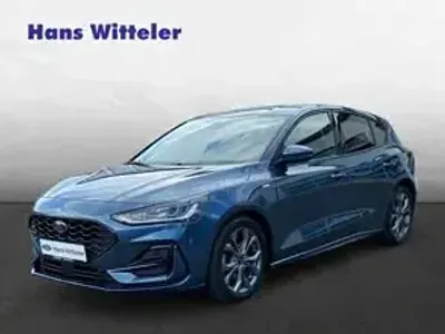 Gebraucht Ford Focus ST-Line 125 PS (91 kW) 2023 Chromablau metallic Limousine