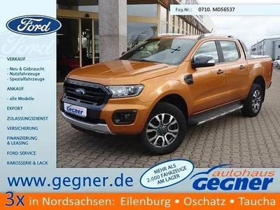 Brugt Ford Ranger Wildtrack 212 HK (155 kW) 2022 Orange Pickup / Ladvogn